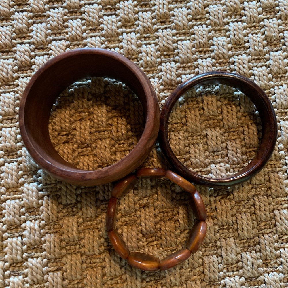 3 stacking boho bracelets - Picture 2 of 4